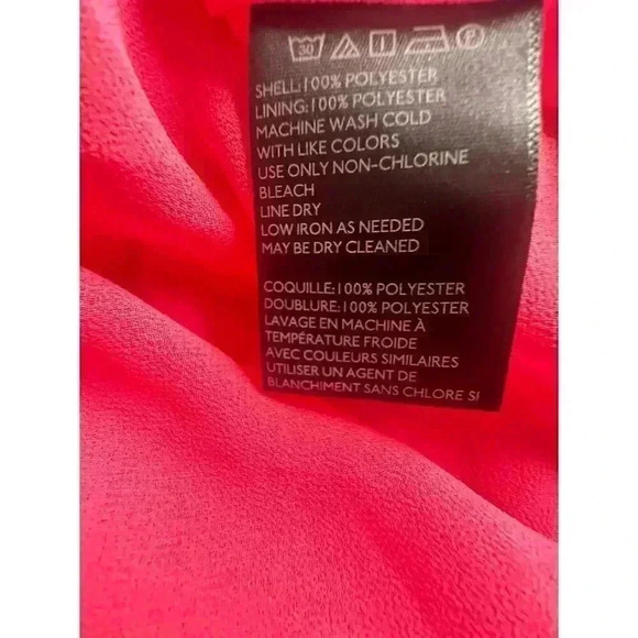 Kimchi Blue Urban Outfitters pink T Back Handkerchief Hem dress size 0 - Picture 5 of 5